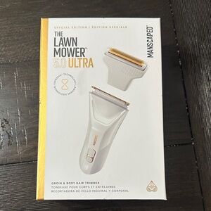 The Lawn Mower 5.0 Ultra Grooming Kit - White and Gold